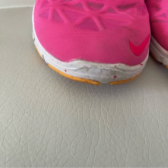 Nike Free Tri Fit 3 Pink and orange size 6 - Picture 4 of 12